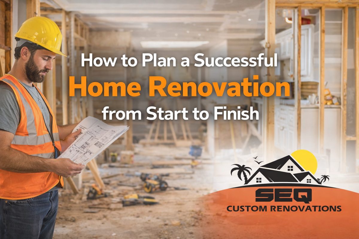 Planning a home renovation from start to finish